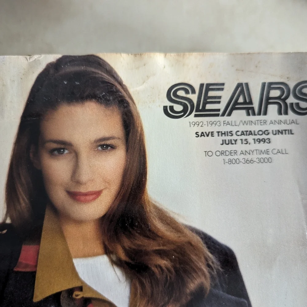 Vintage Sears 1992/1993 Fall/Winter Annual Catalog